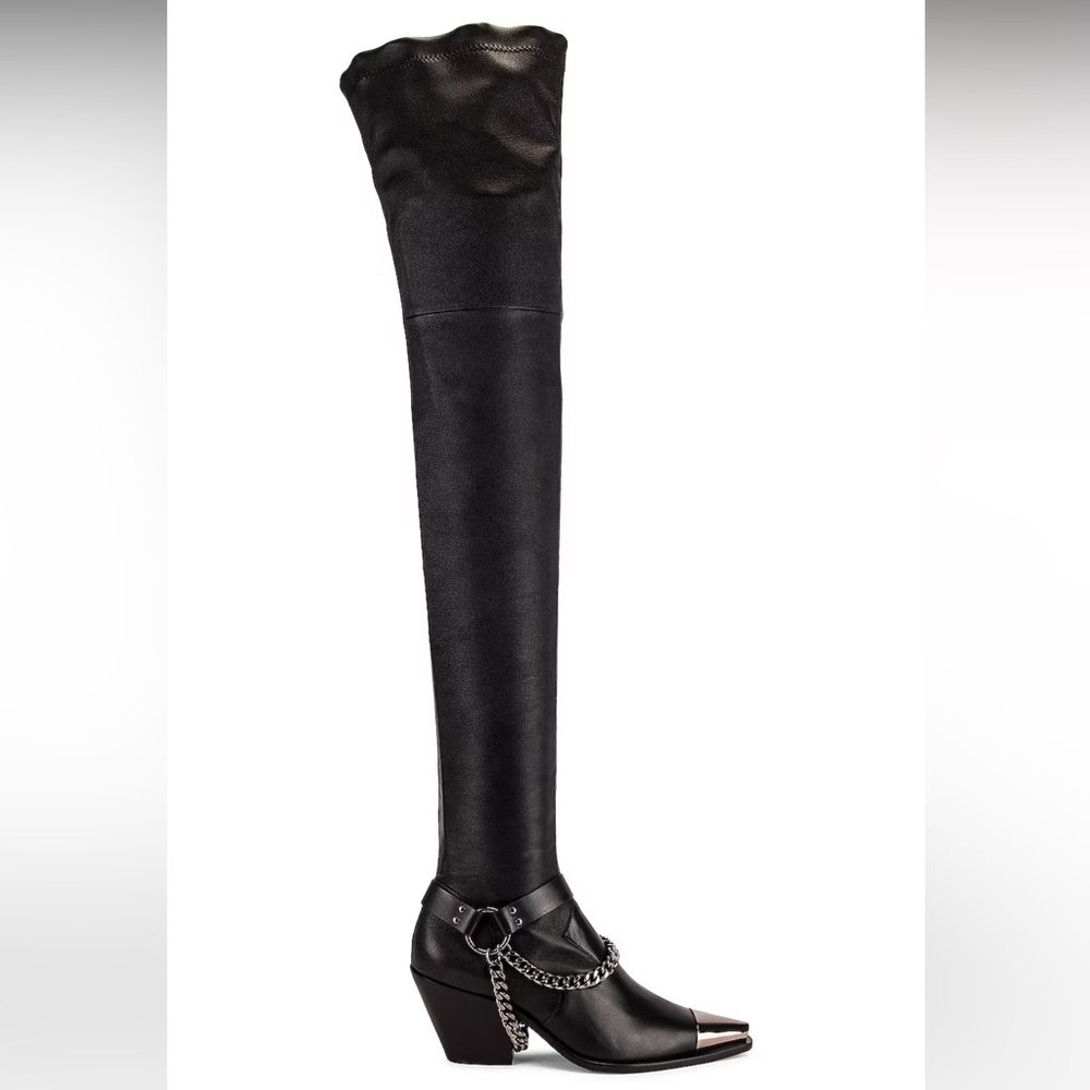 DUNDAS x REVOLVE London Boot in Black size 8
